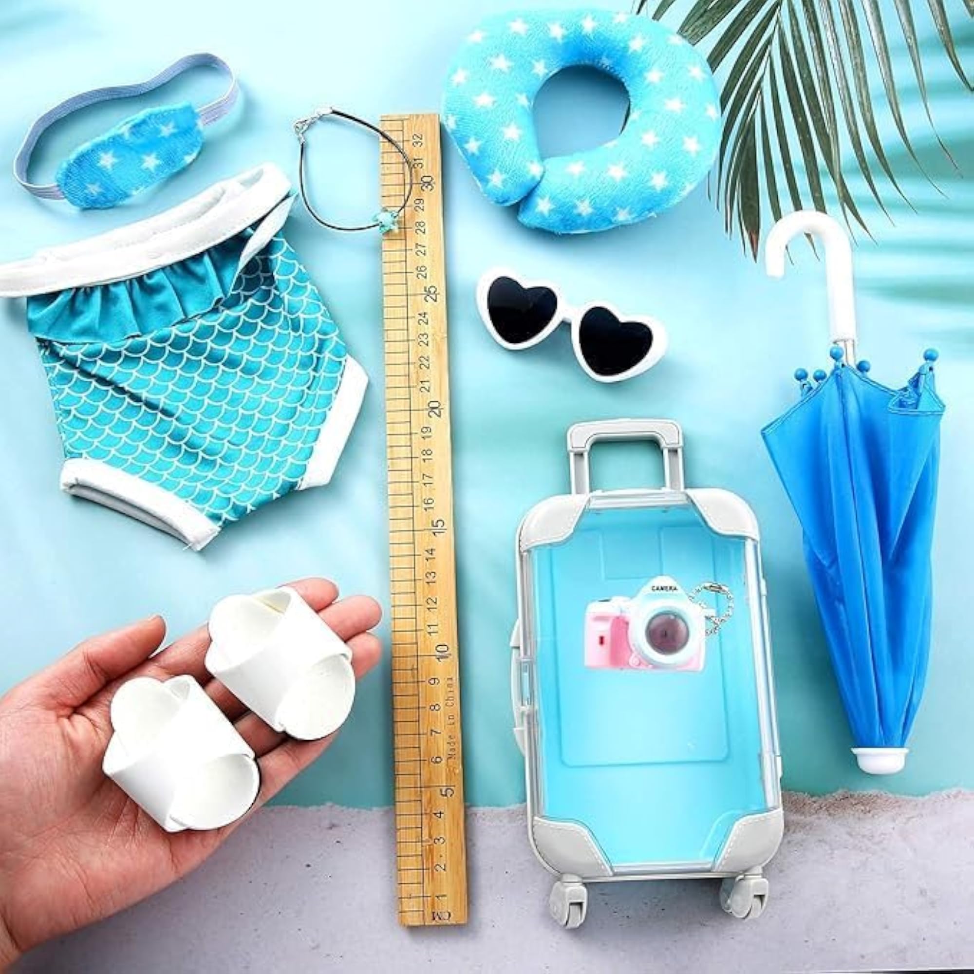 Mini Luggage Case for Travel, Candy Box Organizer